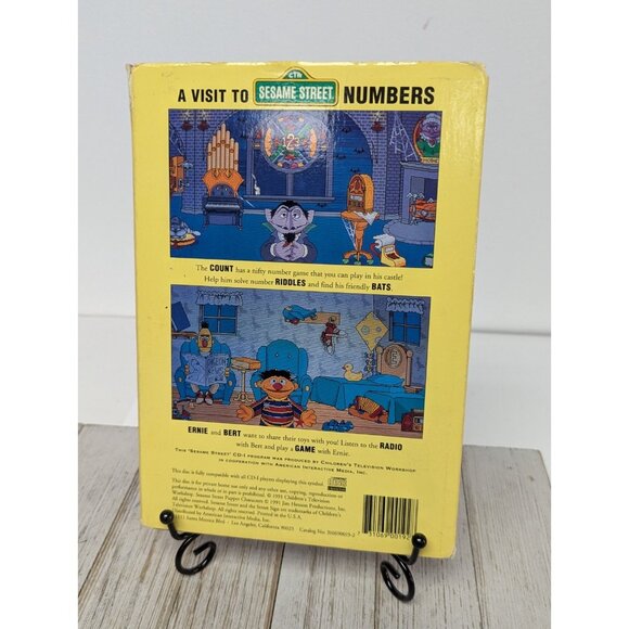 A Visit To Sesame Street - Numbers Interactive Compact Disc Phillips CD-i - Picture 2 of 9